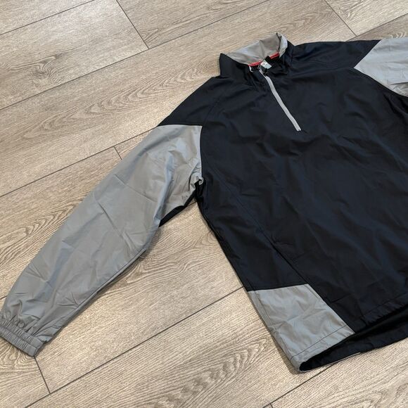 Mizuno Performance Jacket Wind Water Resistant Tech Mens Medium Outdoors Golf - Picture 2 of 6